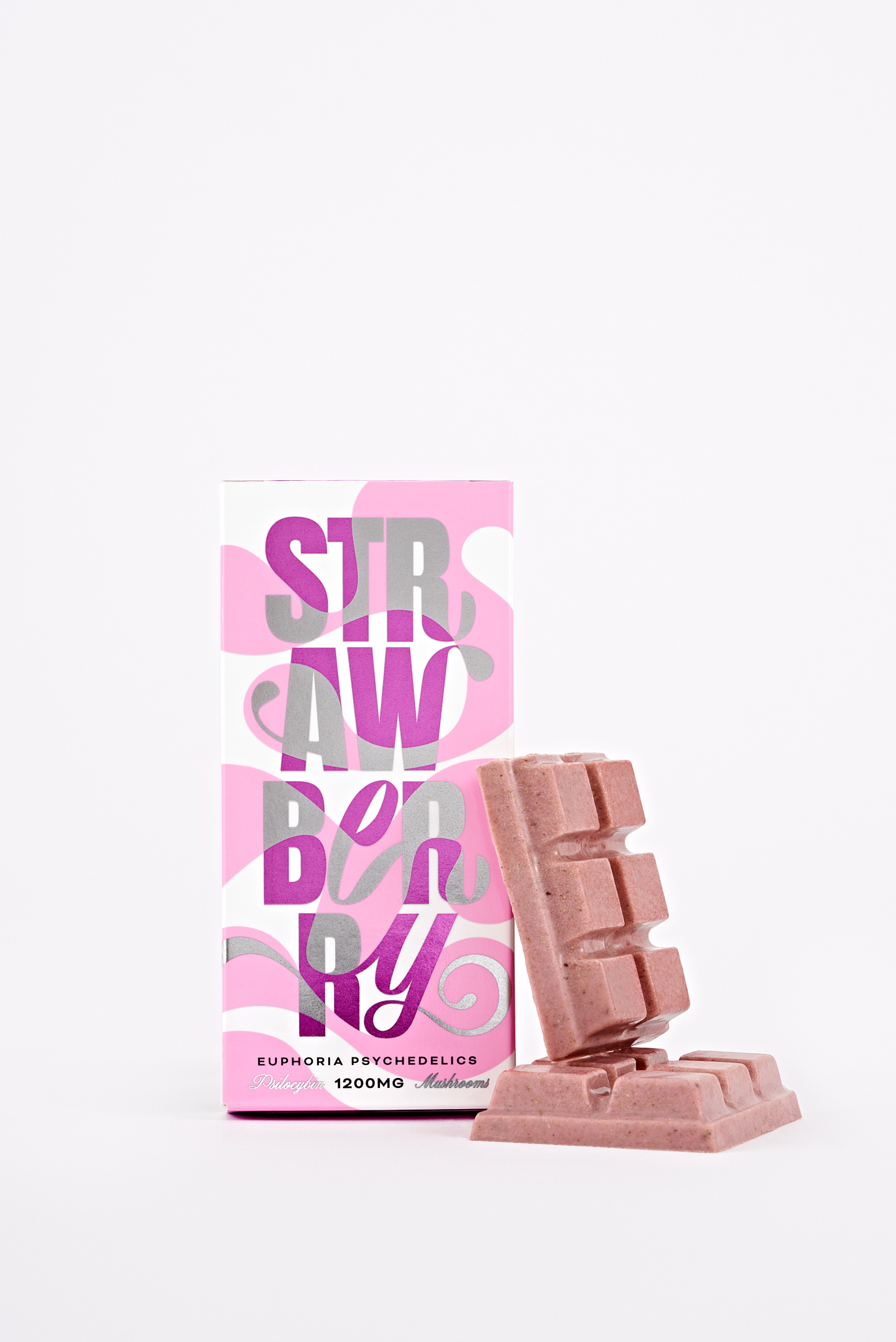 Euphoria Psychedelics – Strawberry Swirl Mushroom Chocolates - Image 2