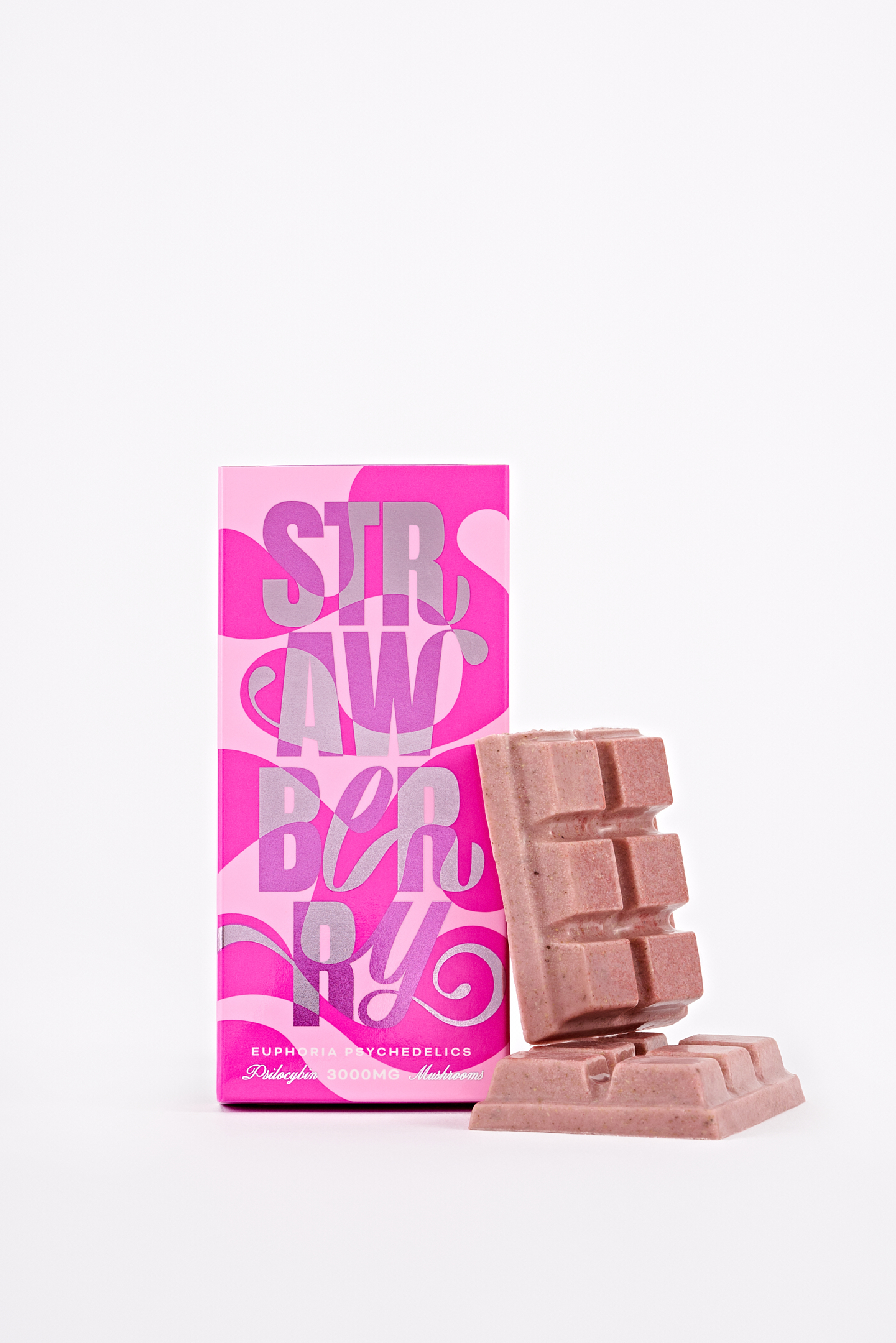 Euphoria Psychedelics – Strawberry Swirl Mushroom Chocolates - Image 4