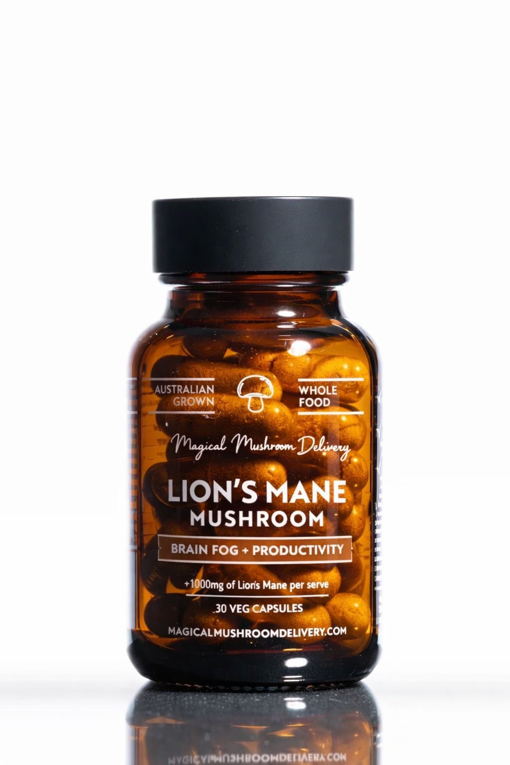Mini Lions Mane Capsules 1 lion mane supplement