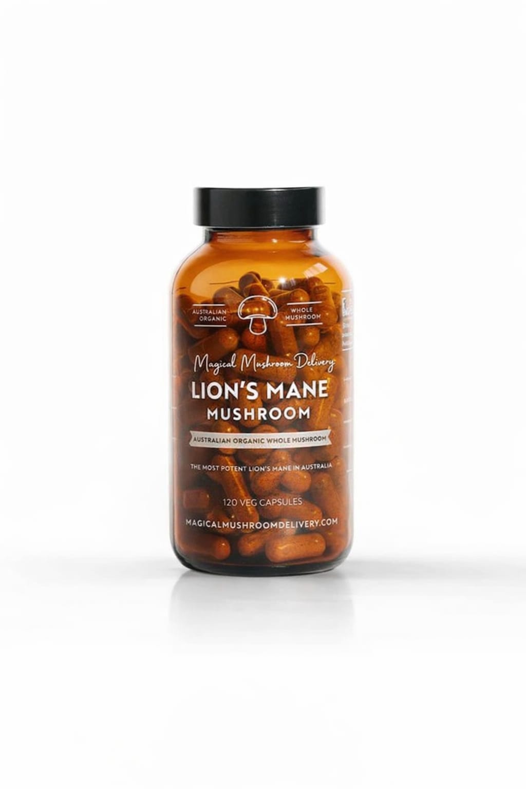 Lions Mane Mushroom Capsules 1 lion's mane mushroom pills
