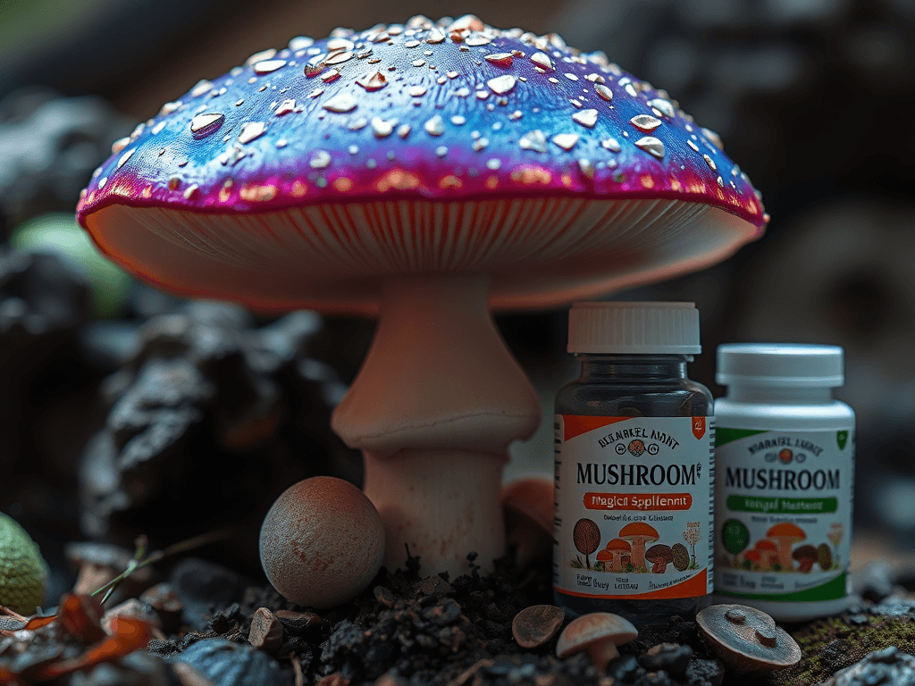 magic mushroom vs mushroom supplements